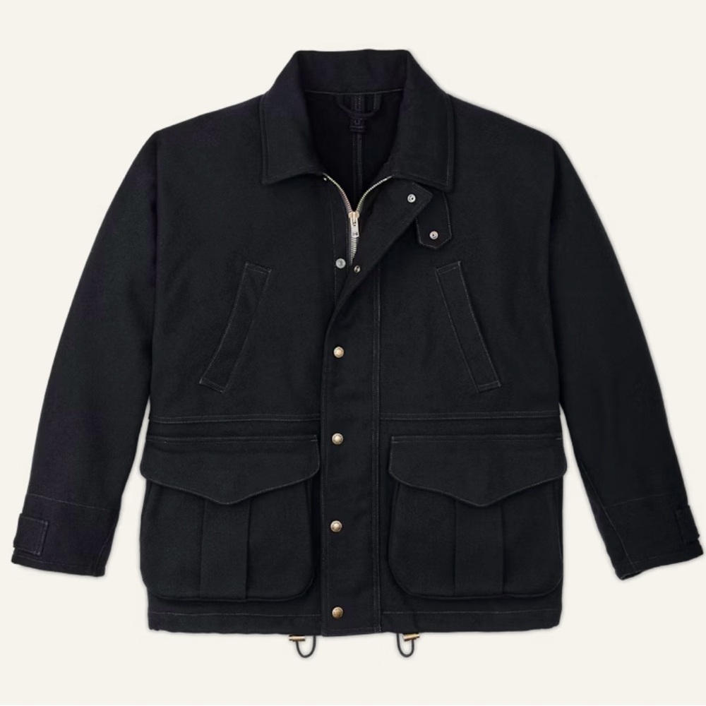 Filson Cavalry Wool Field Jacket ~ Men’s Medium ~ Navy ~ NWT